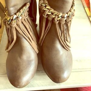 Sbicca booties worn one time.